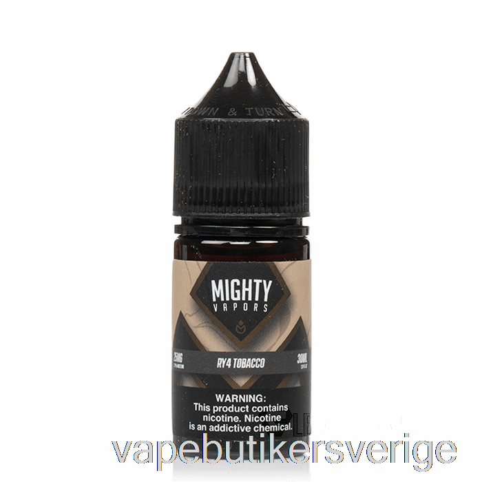 Vape Sverige Ry4 Tobak - Mäktiga Salter - 30ml 50mg